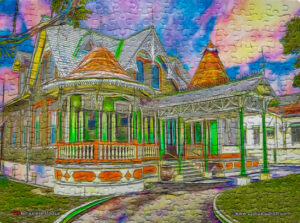 Jigsaw Puzzle (252pcs) Digital Art Boissiere House