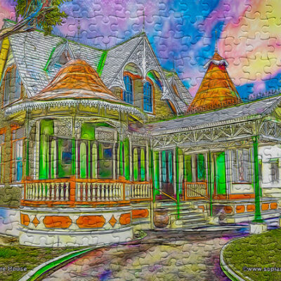 Jigsaw Puzzle (252pcs) Digital Art Boissiere House