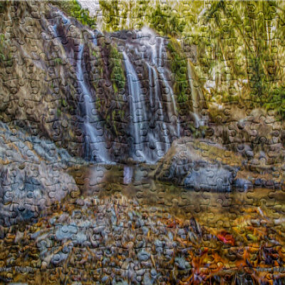 Jigsaw Puzzle (252pcs) Argyle Waterfall Tobago