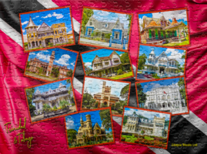 Jigsaw Puzzle (252pcs) Trinidad & Tobago Houses