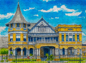 Jigsaw Puzzle (252pcs) Watercolor Knowsley
