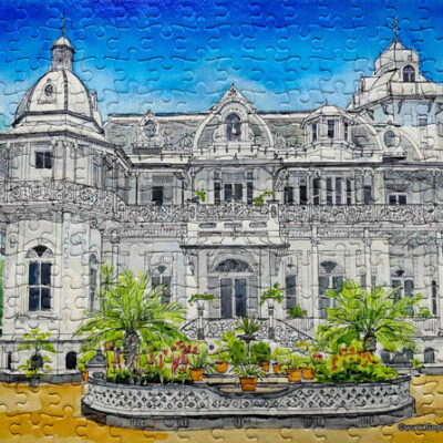 Jigsaw Puzzle (252pcs) Watercolor Roomor (Ambards's House)