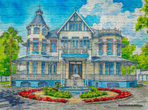 Jigsaw Puzzle (252pcs) Watercolor Mille Fleurs