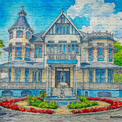 Jigsaw Puzzle (252pcs) Watercolor Mille Fleurs