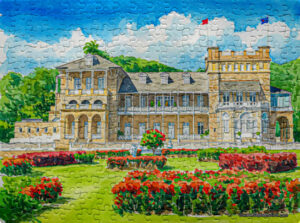 Jigsaw Puzzle (252pcs) Watercolor The President's House