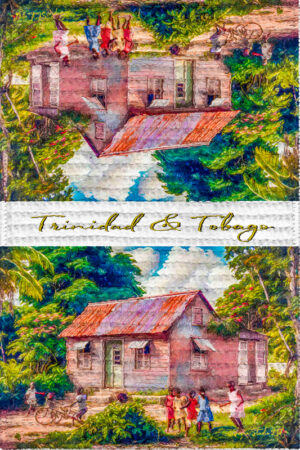 Tea Towel (16" x 24") Backyard Fun